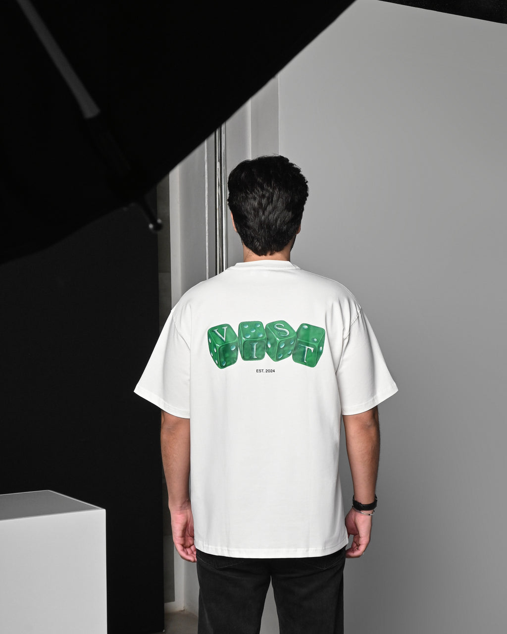 DICE T-SHIRT - WHITE