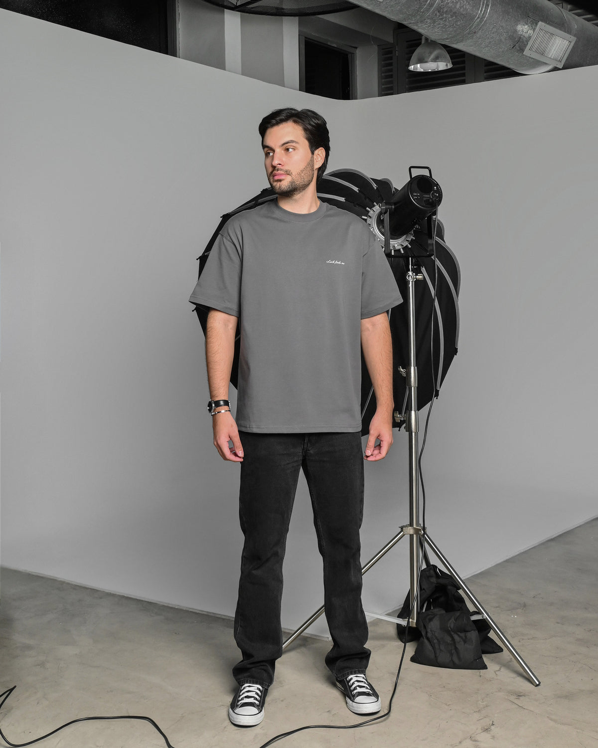 DICE T-SHIRT - GREY