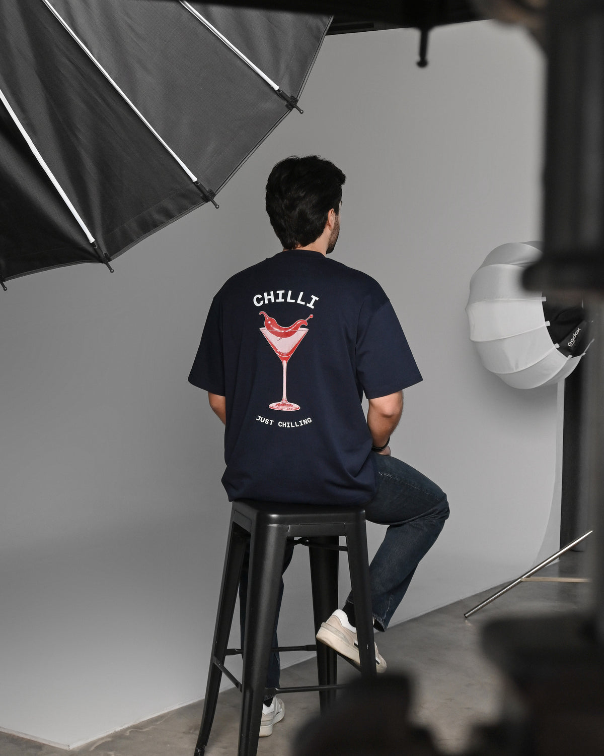 SPICY MARTINI T-SHIRT - NAVY