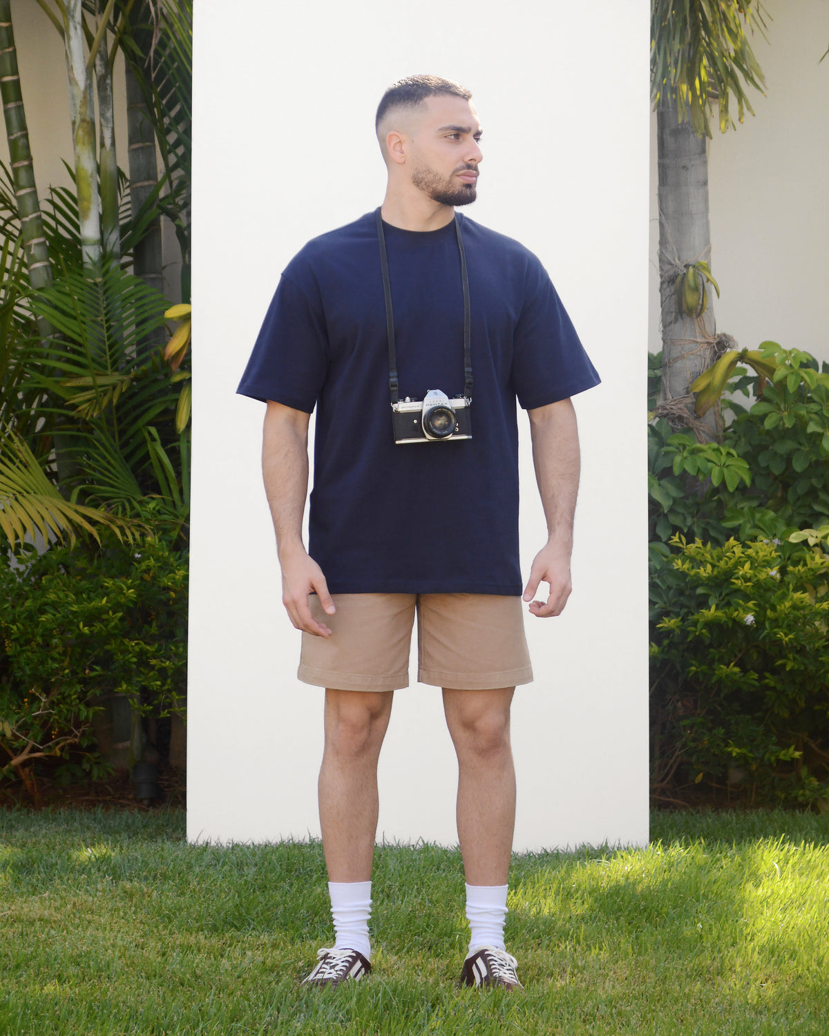 LA SIESTA OVERSIZE T-SHIRT - NAVY