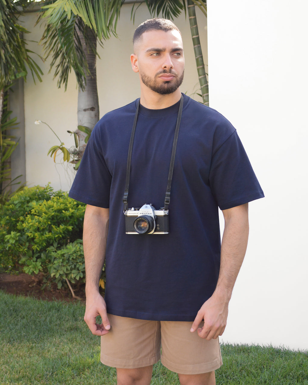 LA SIESTA OVERSIZE T-SHIRT - NAVY